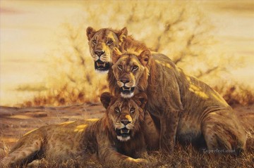 Animal Painting - león 9